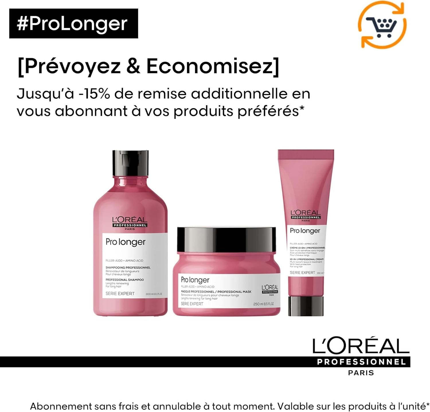 | Rénovateur De Longueurs Pour Cheveux Longs, Pro Longer, SERIE EXPERT