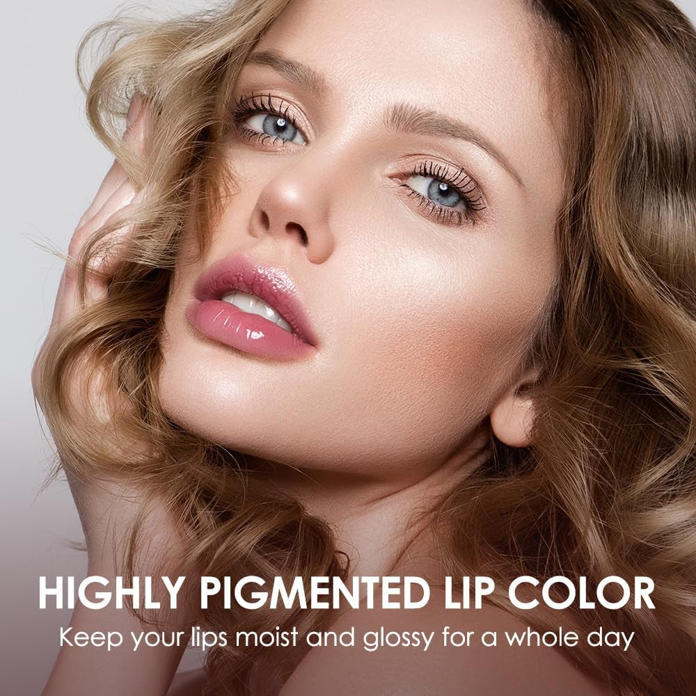 Rouge À Lèvres Semi-Mat, Rouge a Levre Mat Longue Tenue, Hydratant Couleur À Fort Impact Infusé De Vitamine E Et D’Huile D’Avocat Lisse Texture Douce