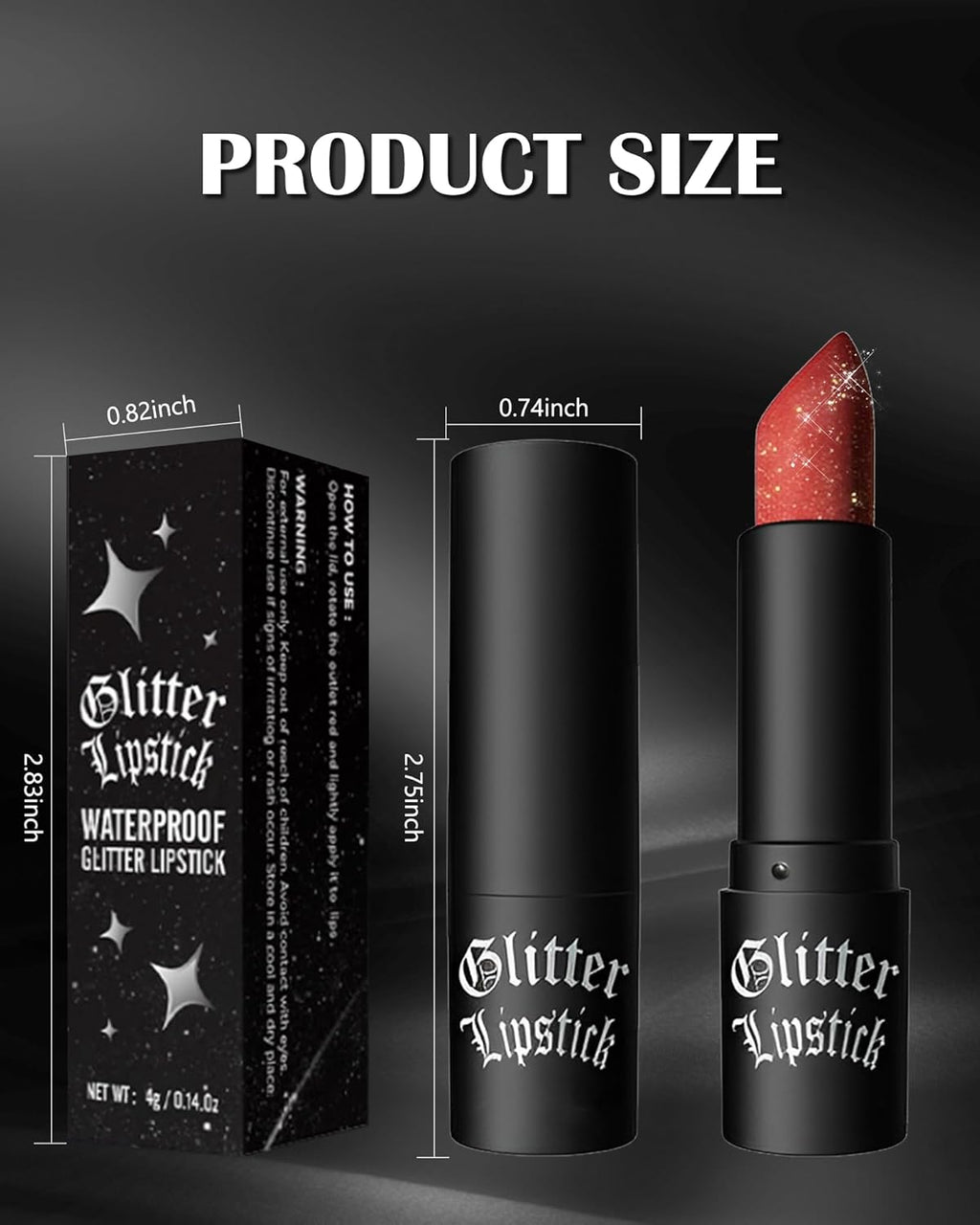 Rouge À Lèvres Mat Pailleté Métallique-Très Pigmenté Et Chatoyante Rose Lip Stain, Brillant Rouges À Lèvres Longue Tenue Waterproof À L'Eau Durée, Rouge a Levre Scintillant Cadeau Maquillage Femmes-03