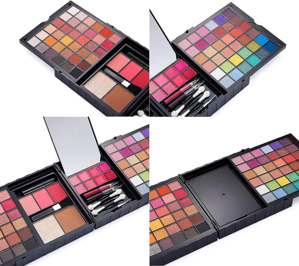 Teksome Maquillage Complet Du Visage - Ensemble Palette Maquillage 85 Couleurs Cadeau Maquillage Cosmétique,Ensemble Cosmétique Maquillage Facial Multifonctionnel Maquillage