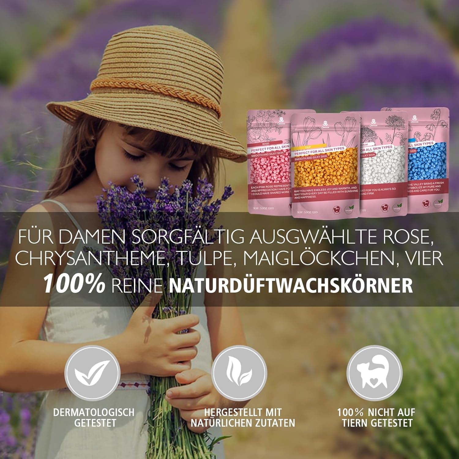 Kit Chauffe-Cire : Appareil D'Épilation À La Cire Avec Affichage Numérique LED – Machine À Épiler Naturelle Pure – Appareil À Cire Chaude Adaptée Pour Les Poils Du Nez (Blanc)