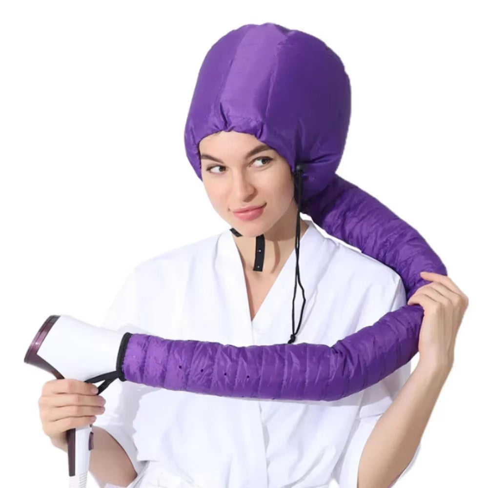 Styling Drying Hat Hair Care Dry Hair Cap without Plugging Hair Dryer Heating Hair-Mask Cap Household Curly Hair-Baking Hat