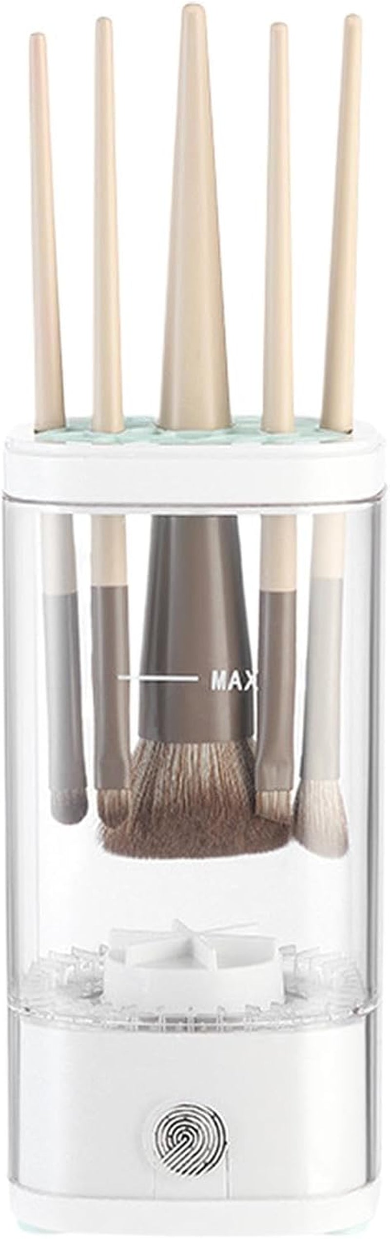 Nettoyant Pour Pinceaux Cosmétiques, Nettoyeur De Pinceaux De Maquillage Électrique Amélioré, Machine À Laver Les Pinceaux De Maquillage À Séchage Rapide, Essoreur De Pinceaux Cosmétiques Portable