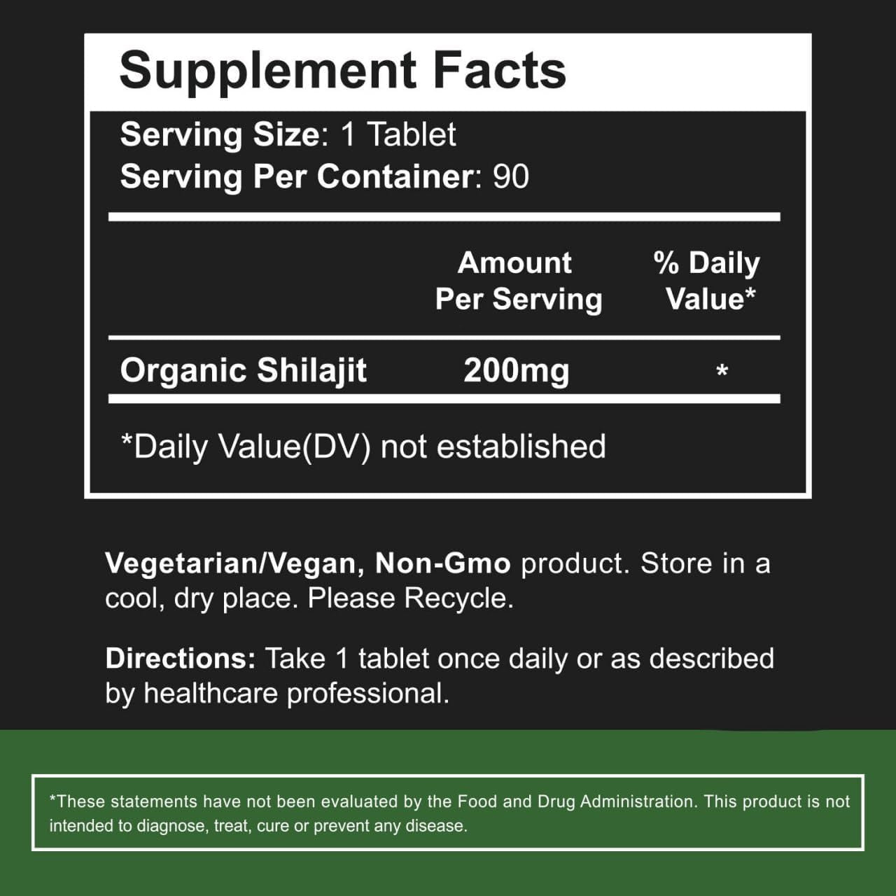 DOZ Complément Alimentaire De L'Himalaya 90 Comprimés De 200Mg | Qualité Supérieure | Riche En Nutriments