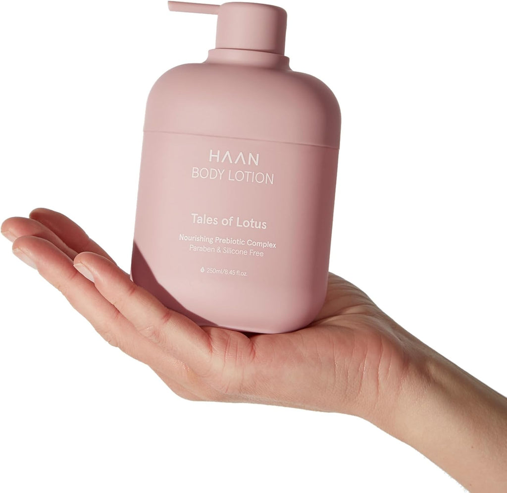 - Lotion Corporelle Hidratante Y Nutritiva, Con 97% Ingredientes Naturales Y Prebióticos. Recargable. Crema Cuerpo Tales of Lotus