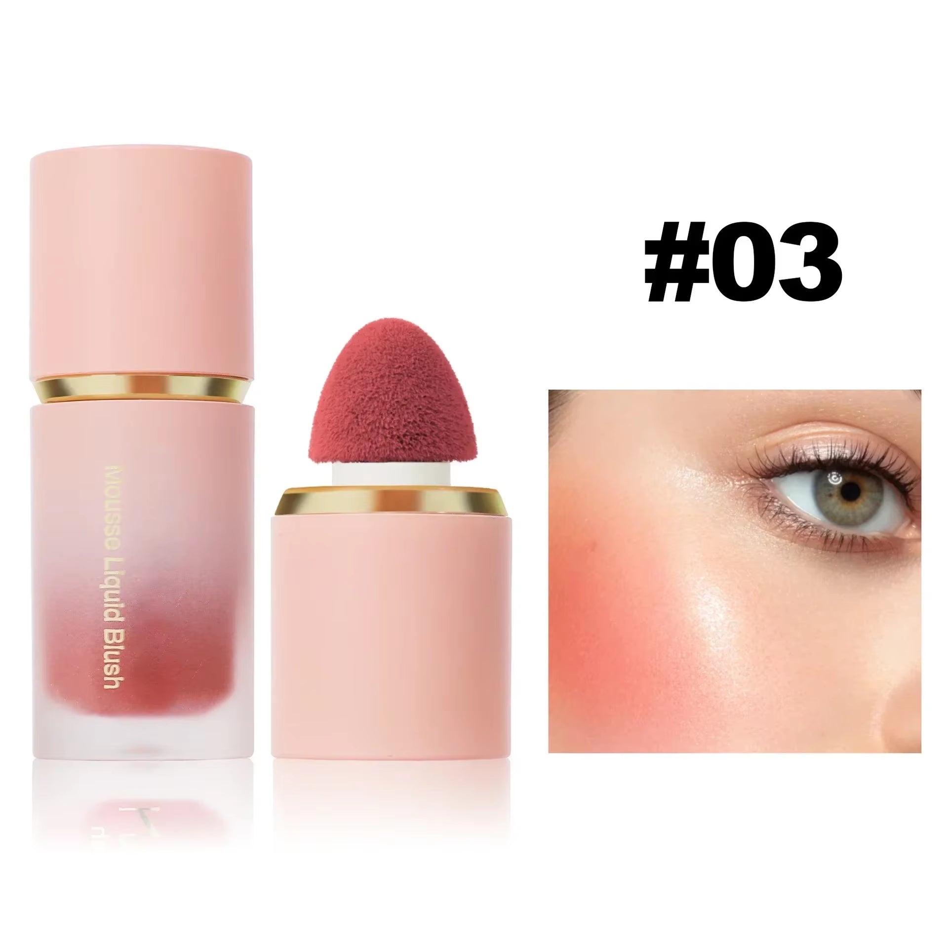 1Pcs Drop Ship Make up Liquid Blush Facial Nourishing Blusher Gel Cream Multi-Purpose Lip Gloss Makeup Blush Wholesale