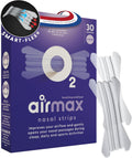 Nasal Strips anti Ronflement - 30 Nasal Strips Transparente - Ouvre Le Passage Nasal - Flux D'Air | Améliorer Le Sommeil, Soulager La Congestion Nasale - Utiliser Pendant Le Sport