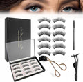 6 Paires Faux Cils Magnetique Faux Cils Magnetique Naturel Faux Cils Magnetique Aimant Faux Cils Aimantés Magnetic Eyelashes Cils Magnetique Naturel 3D Eyelashes Magnétiques Naturel
