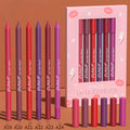 Crayon Pour Les Lèvres, Rouge À Lèvres 6 Couleurs Crayon Imperméable Lip Liner Set, Lissebrillant À Lèvres Mat, Crayon À Lèvres Onctueux Et Crémeux, Maquillage Quotidien Des Lèvres (01, A)