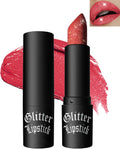 Rouge À Lèvres Mat Pailleté Métallique-Très Pigmenté Et Chatoyante Rose Lip Stain, Brillant Rouges À Lèvres Longue Tenue Waterproof À L'Eau Durée, Rouge a Levre Scintillant Cadeau Maquillage Femmes-03