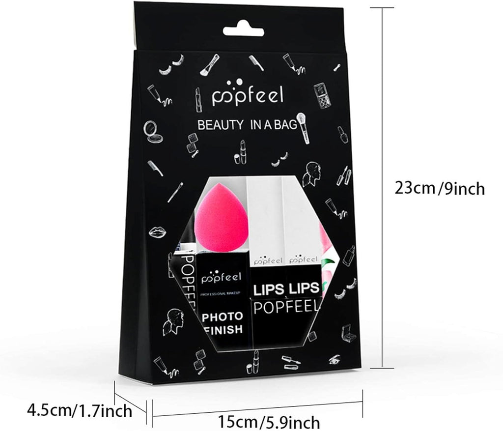 Kit Maquillage Pour Femme | 12 Pièces Tout En 1 Kit Maquillage | Kit Maquillage Tout-En-1, Débutants Et Professionnels, Facile À Transporter