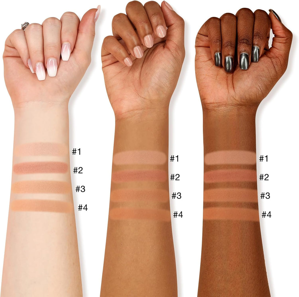 Boobeen Poudre Bronzante Matte Et Douce, Palette De Contour Pour Le Visage, Blush Naturel, Longue Durée De Construction, Brillant Bronzé