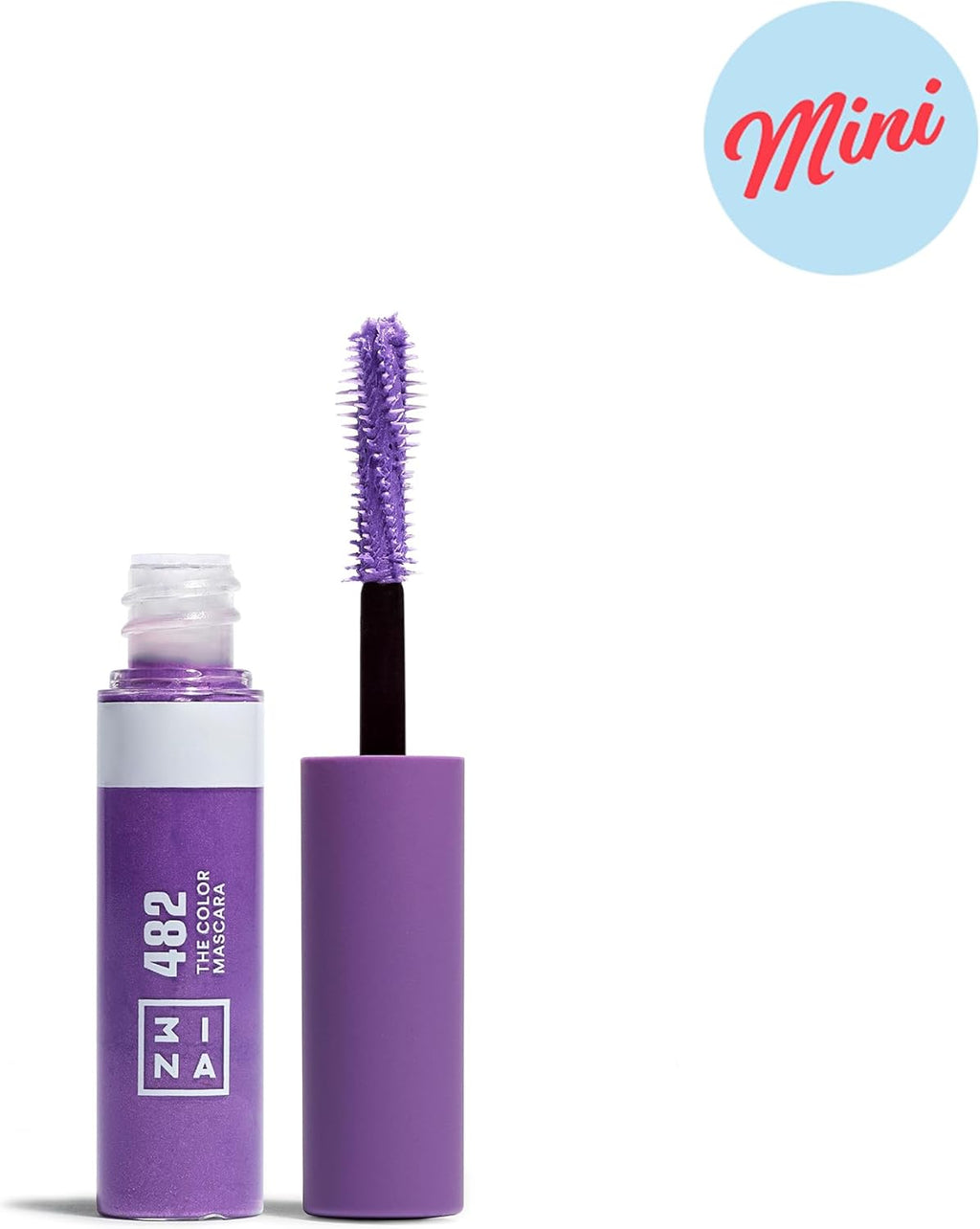 MAKEUP - Mascara Color 482 (Mini) - Violet - À La Kératine Végétale - Mascara Volume Et Lift - Format Voyage